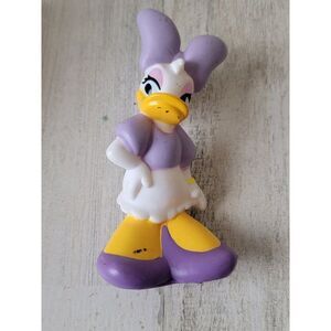 Daisy Duck sassy rubber bath toy figure purple